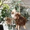 Får Fluffy Amber/Brun 8cm