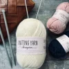 Garn Akryl 200 gram - Creme