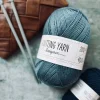 Garn Akryl 200 gram - Dueblå