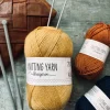 Garn Akryl 200 gram - Gul