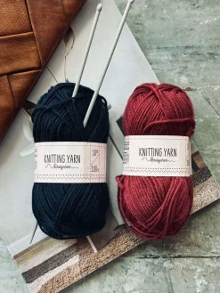 Garn Polyester 50 gram - Navy
