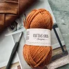 Garn Polyester 50 gram - Orange