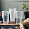 Genanvendelige ølglas 50 cl - 6stk.
