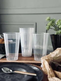 Genanvendelige ølglas 50 cl - 6stk.