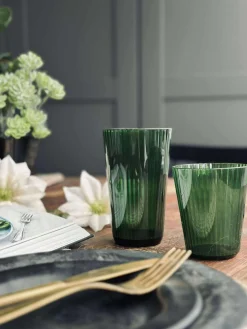 Glas Claire 300ml. Grøn - 2 stk.