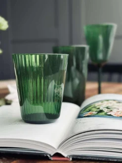 Glas Claire 300ml. Grøn - 2 stk.