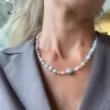 Halskæde Eloise 18K forgyldt