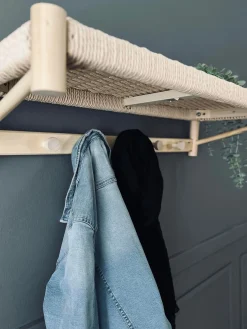 Hattehylde med flet