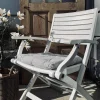 Havehynde futon – Grå 40×40