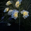 Hortensia med solceller - Hvid