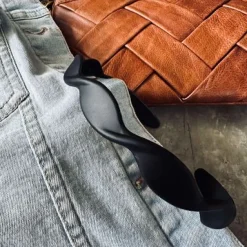 Hårbøjle Twist Mat Black
