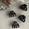 Hårklemmer Black / Thunder - 4 stk