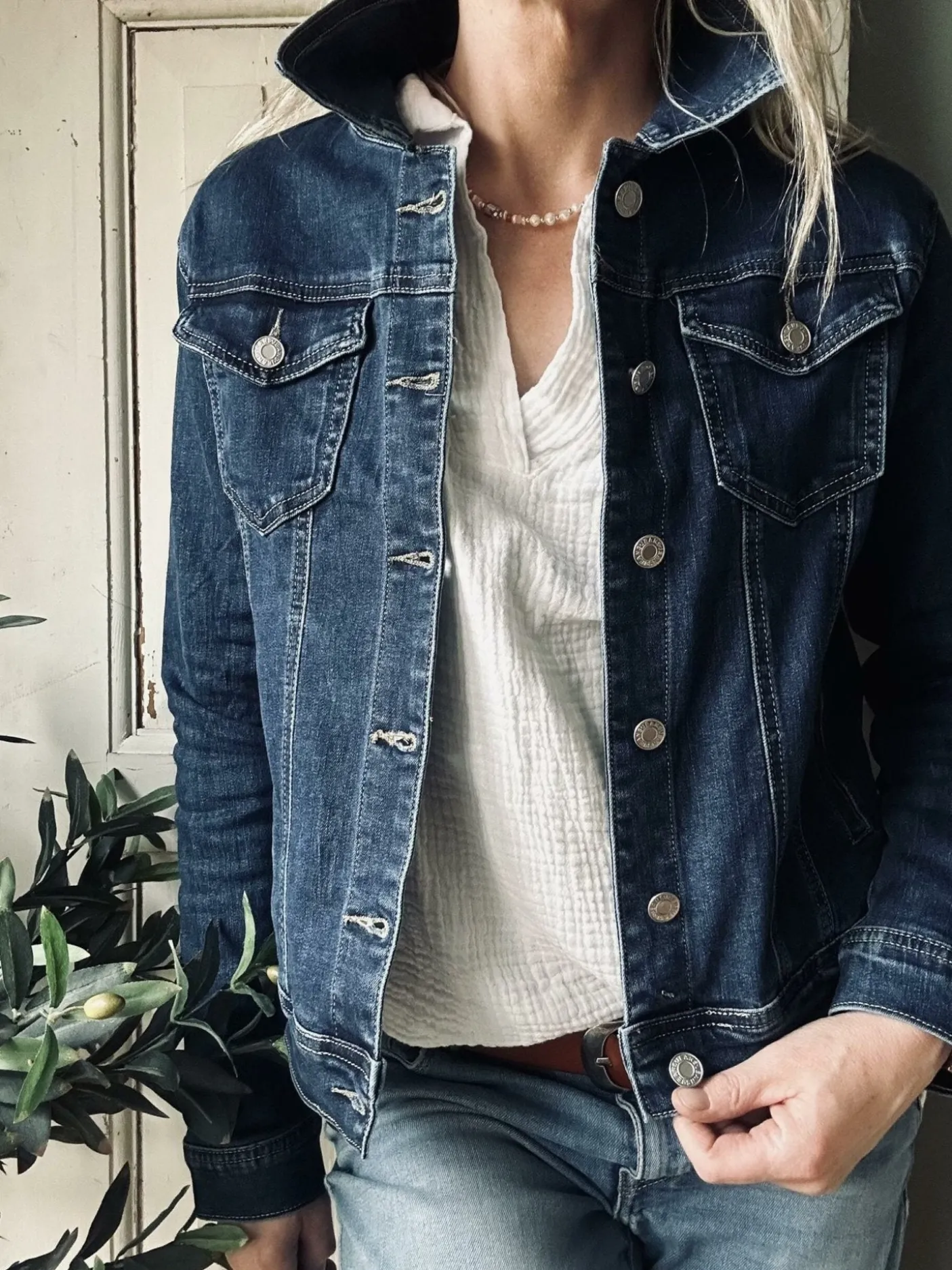 Jakke Denim dark