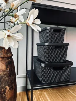 Kasse med låg - Large VILA BLACK