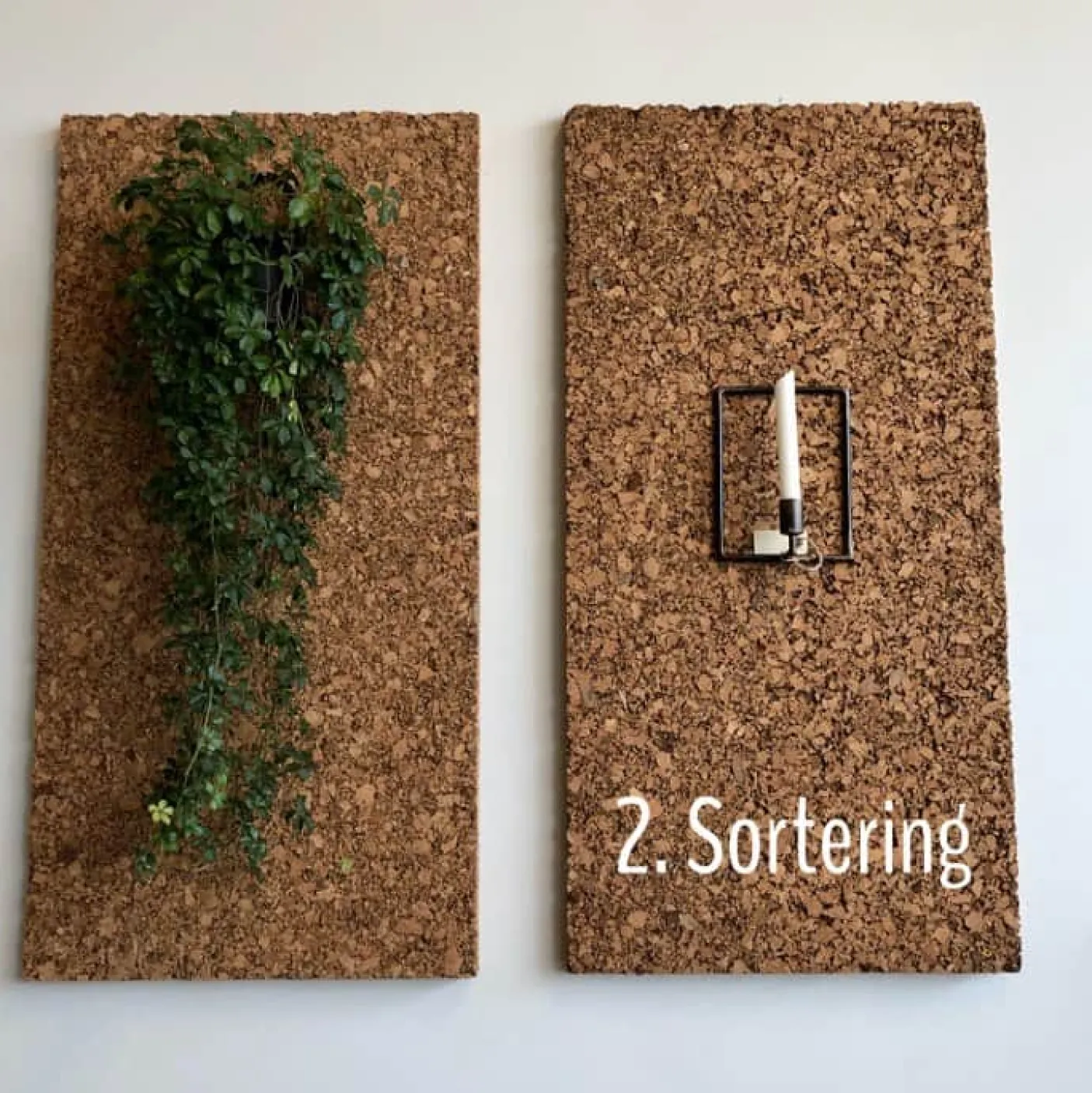 Korkplade - 2. Sortering TILBUD – kork 3 cm tykkelse