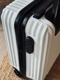 Kuffert Trolley - White