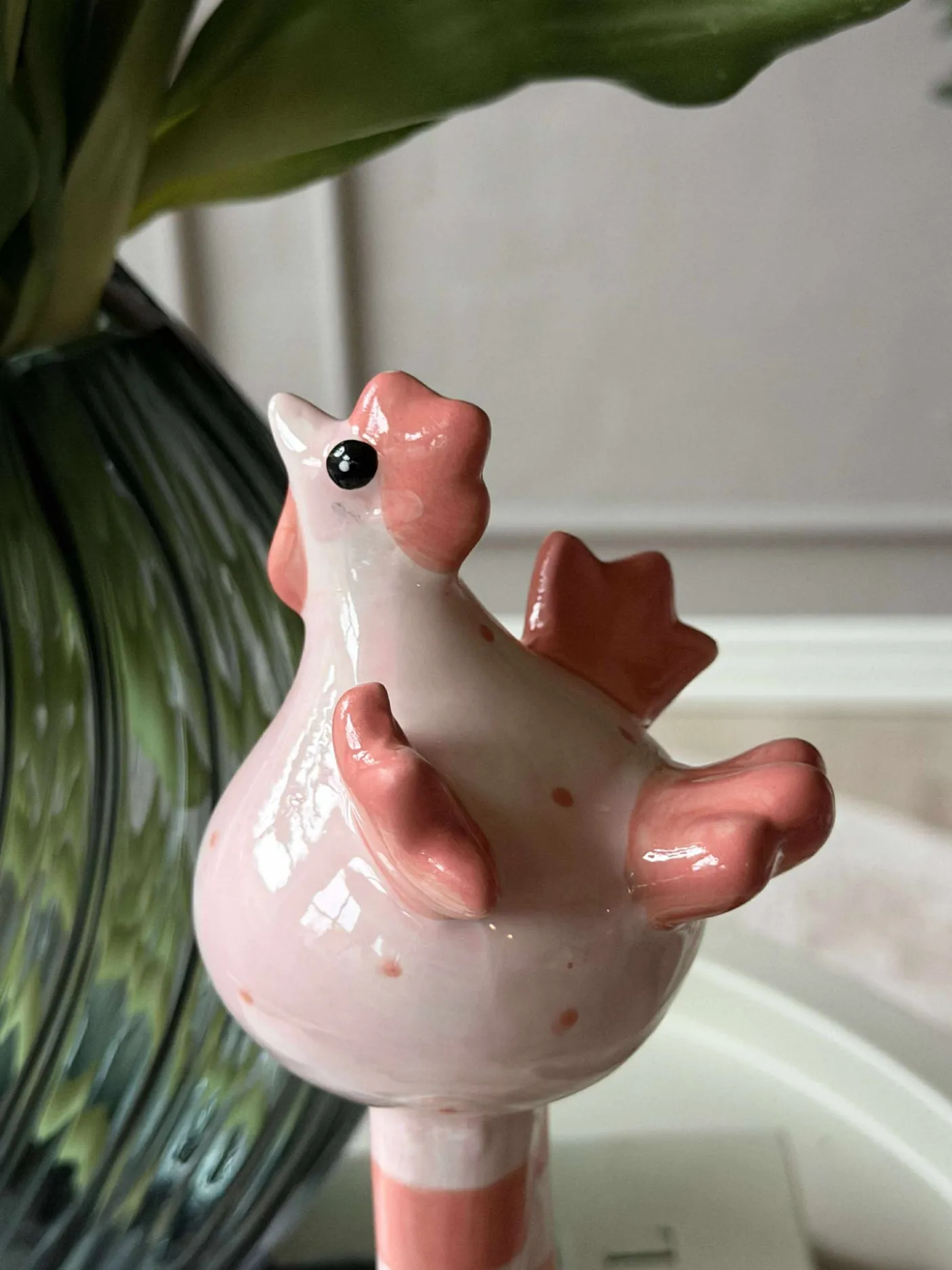 Kylling med lange ben - Pink