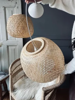 Lampe bambus – Dia 45cm