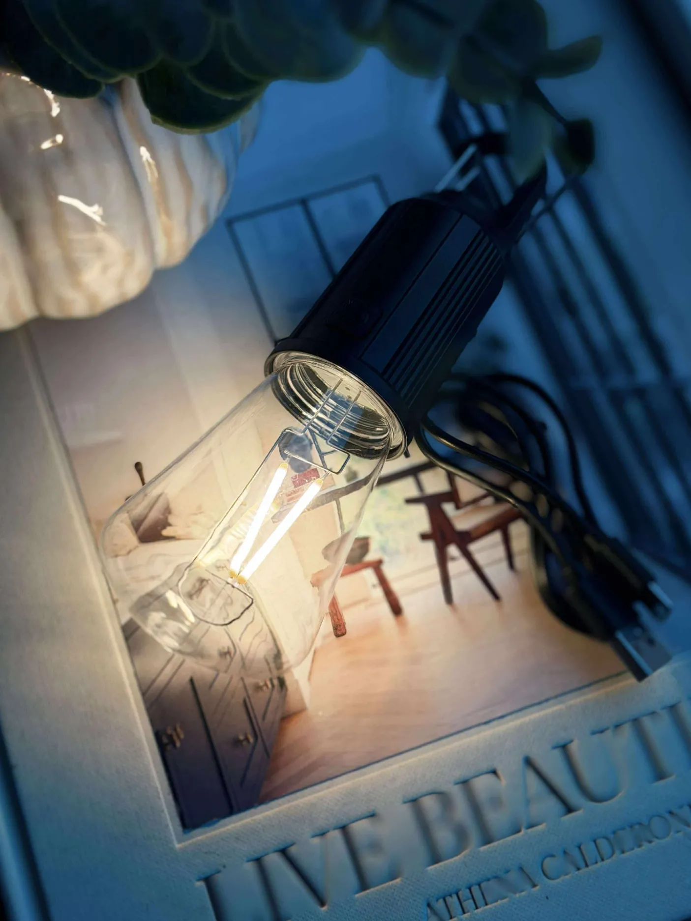 Lampe genopladelig