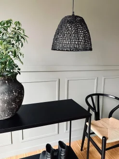 Lampe i søgræs