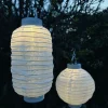 Lampe med solceller – White