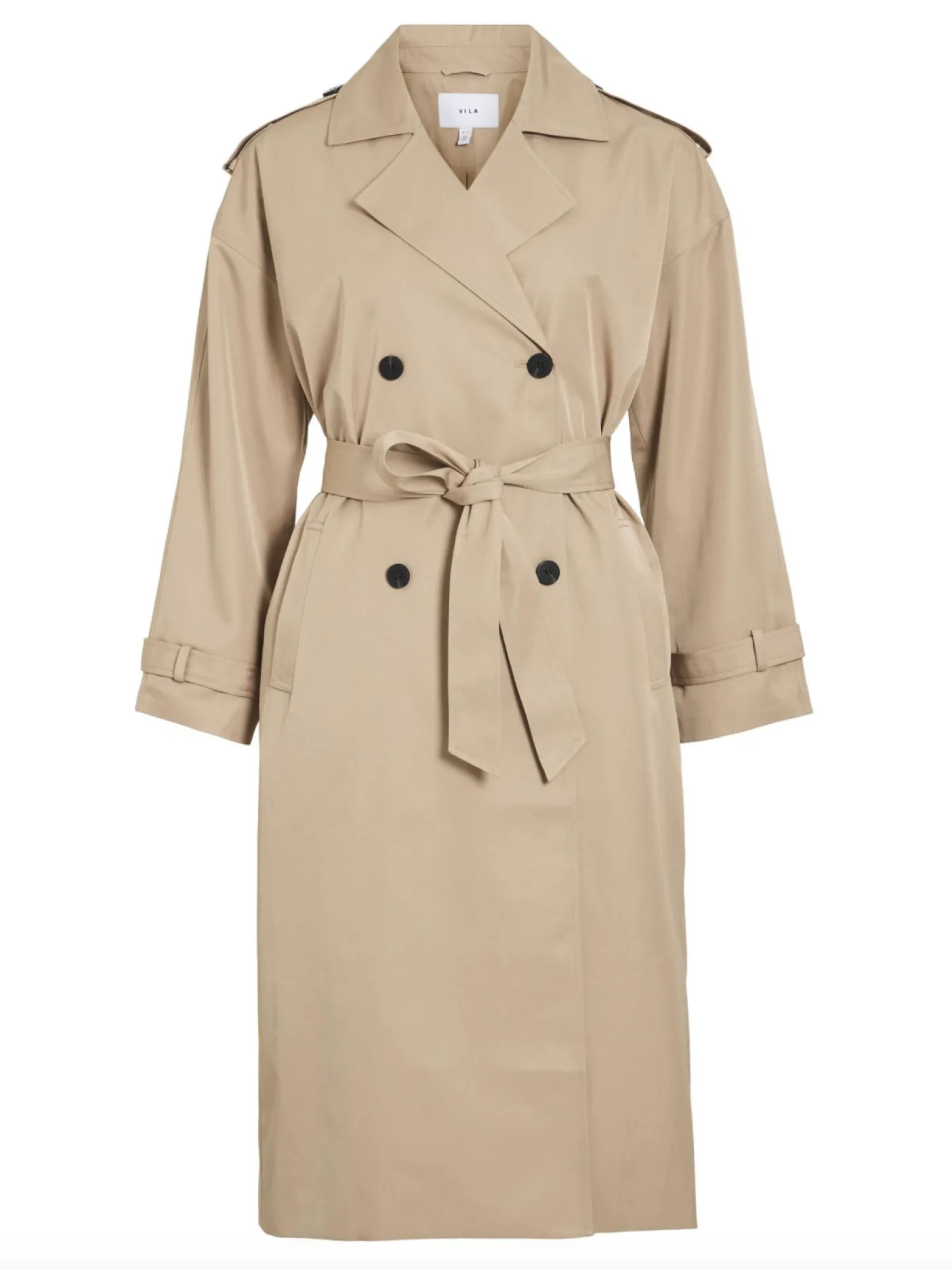 Lang trenchcoat - Savannah Tan