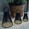 Lanterne med solceller - GARDEN BLACK 24cm