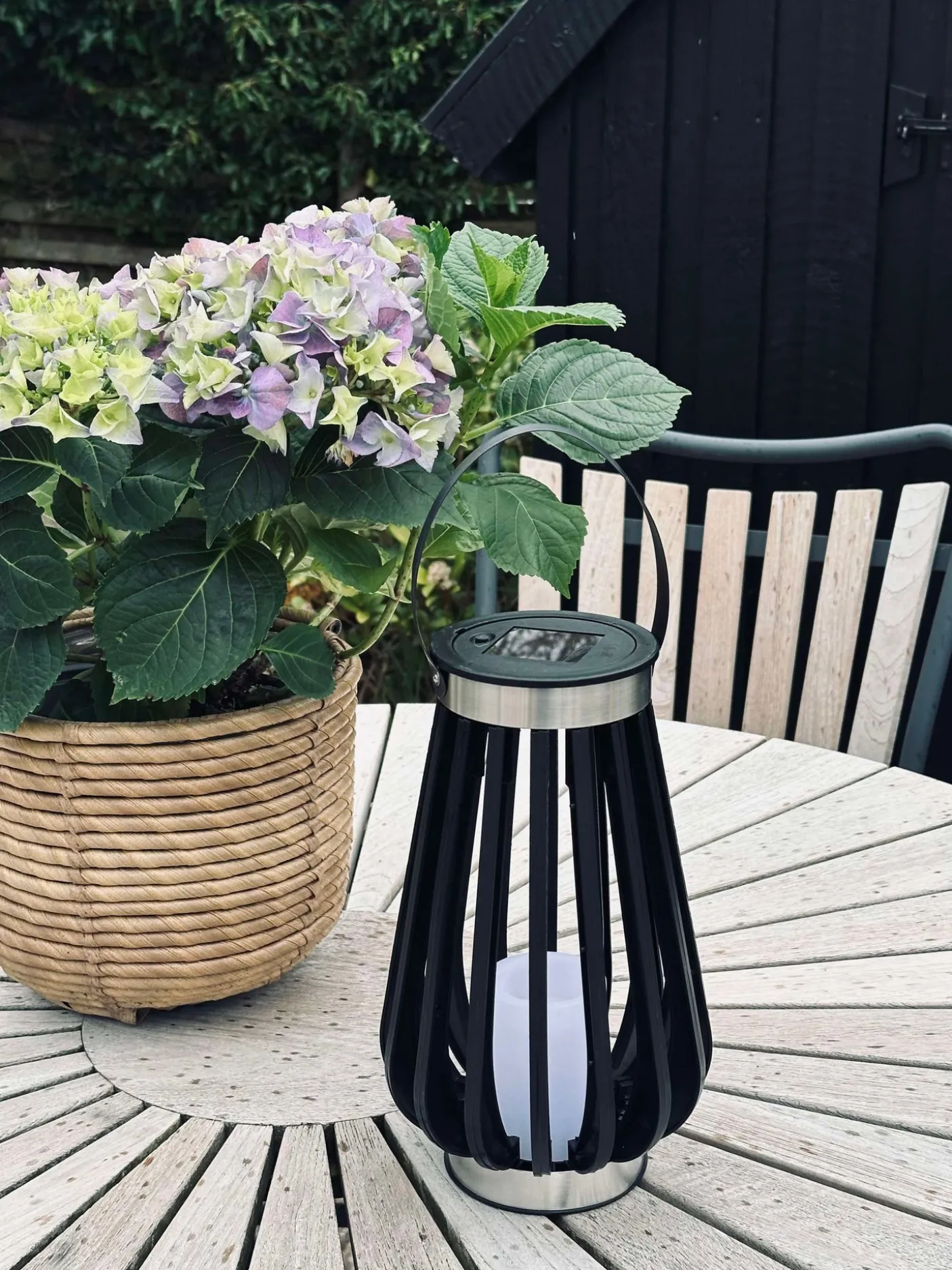 Lanterne Solar black - Small