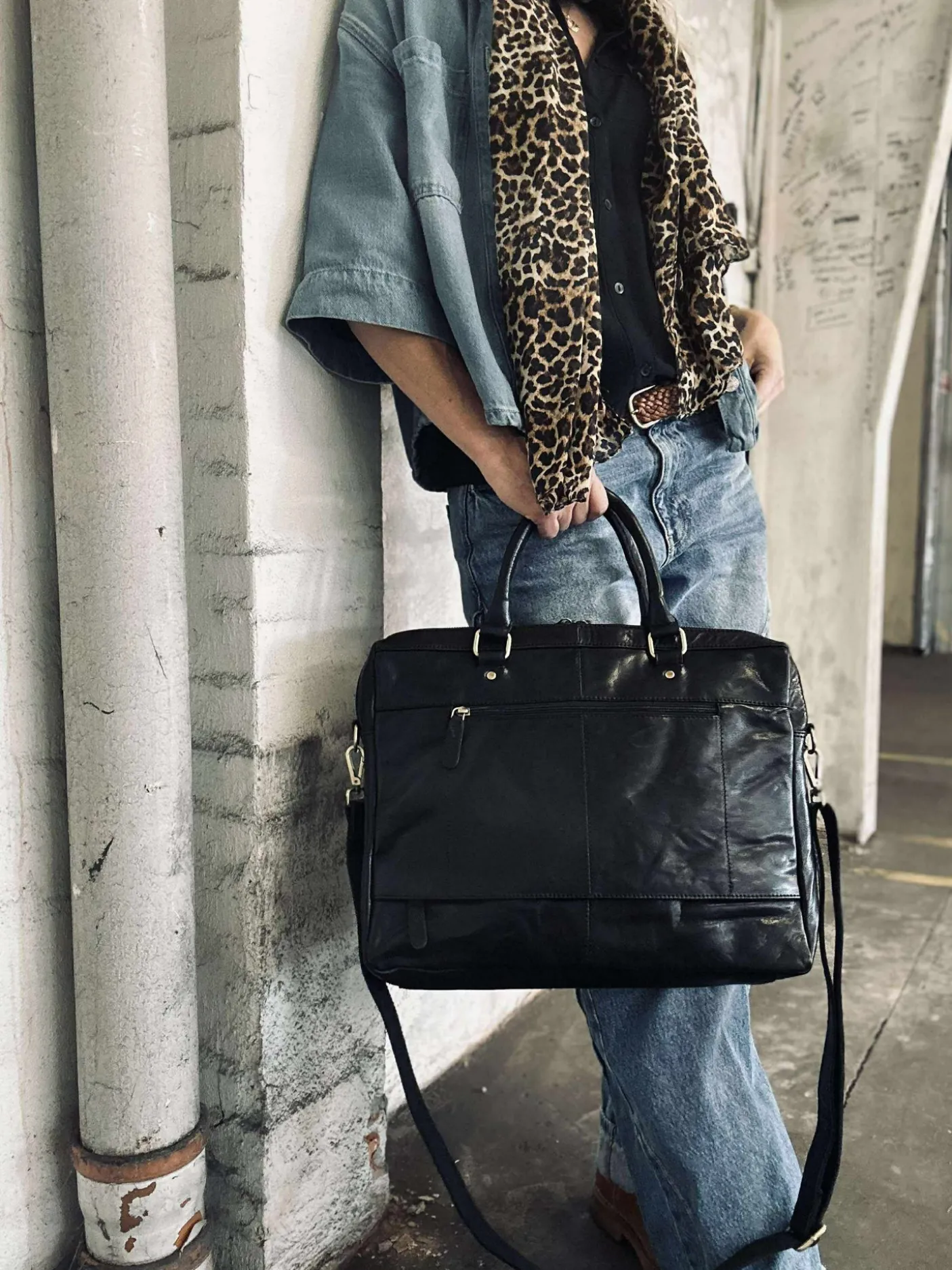Laptop / arbejdstaske - Black
