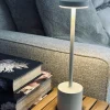 LED bordlampe KELLY Hvid - genopladelig