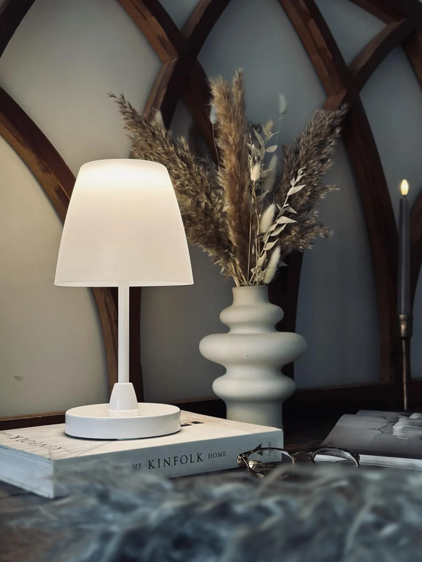 LED Bordlampe White Touch