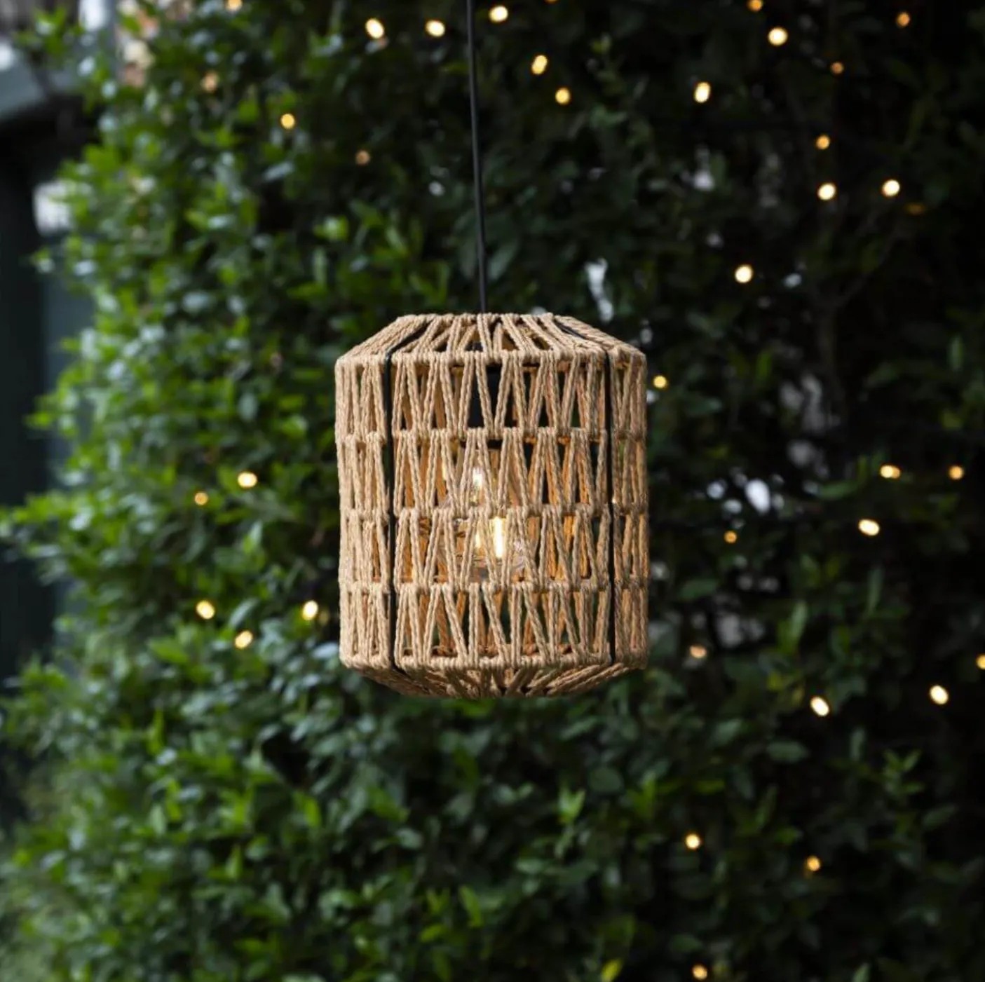 LED lampe til batterier m. Timerfunktion