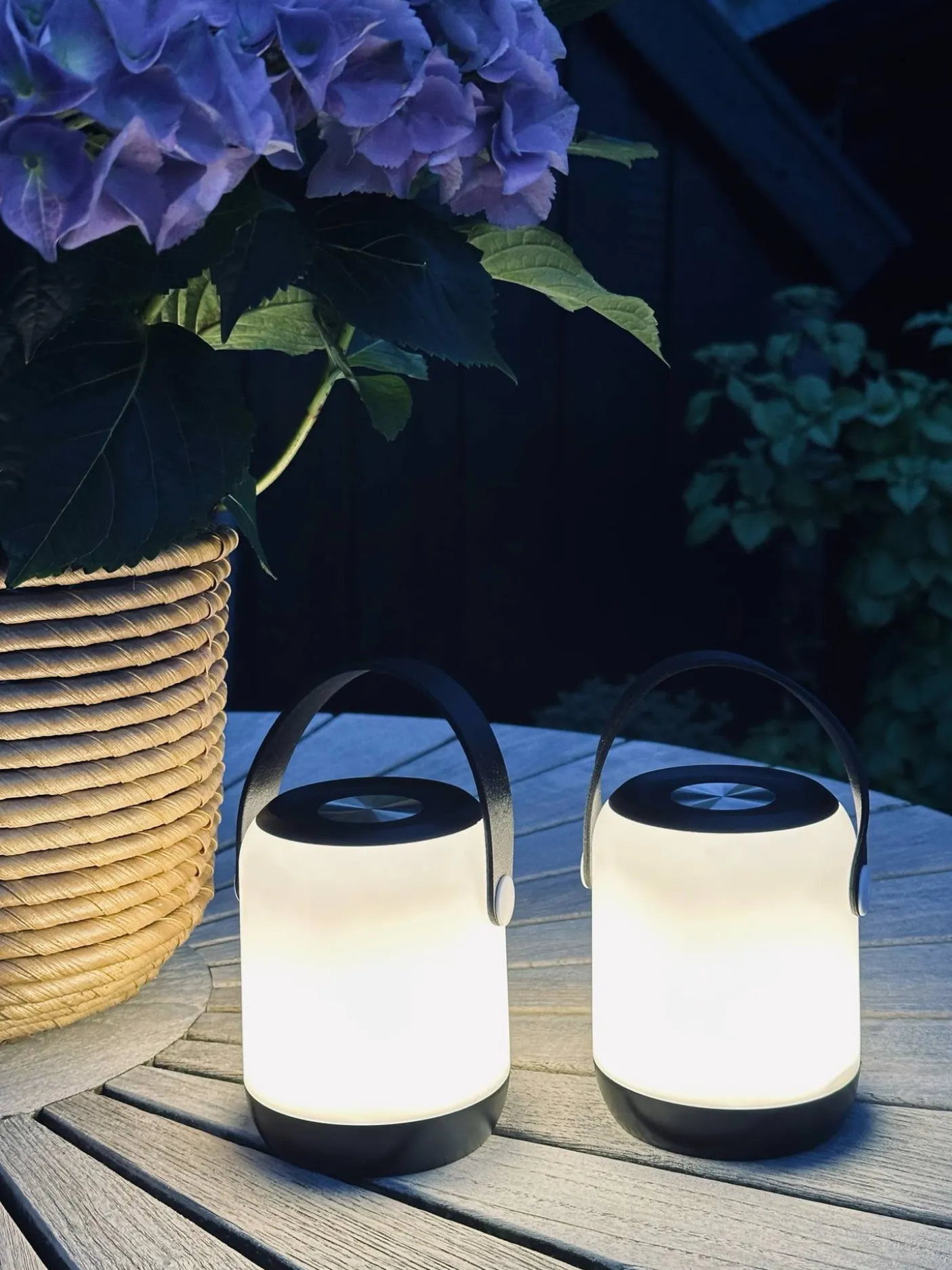 LED touch lanterne med strop