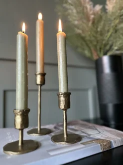 Lysestage – Gold 16 cm