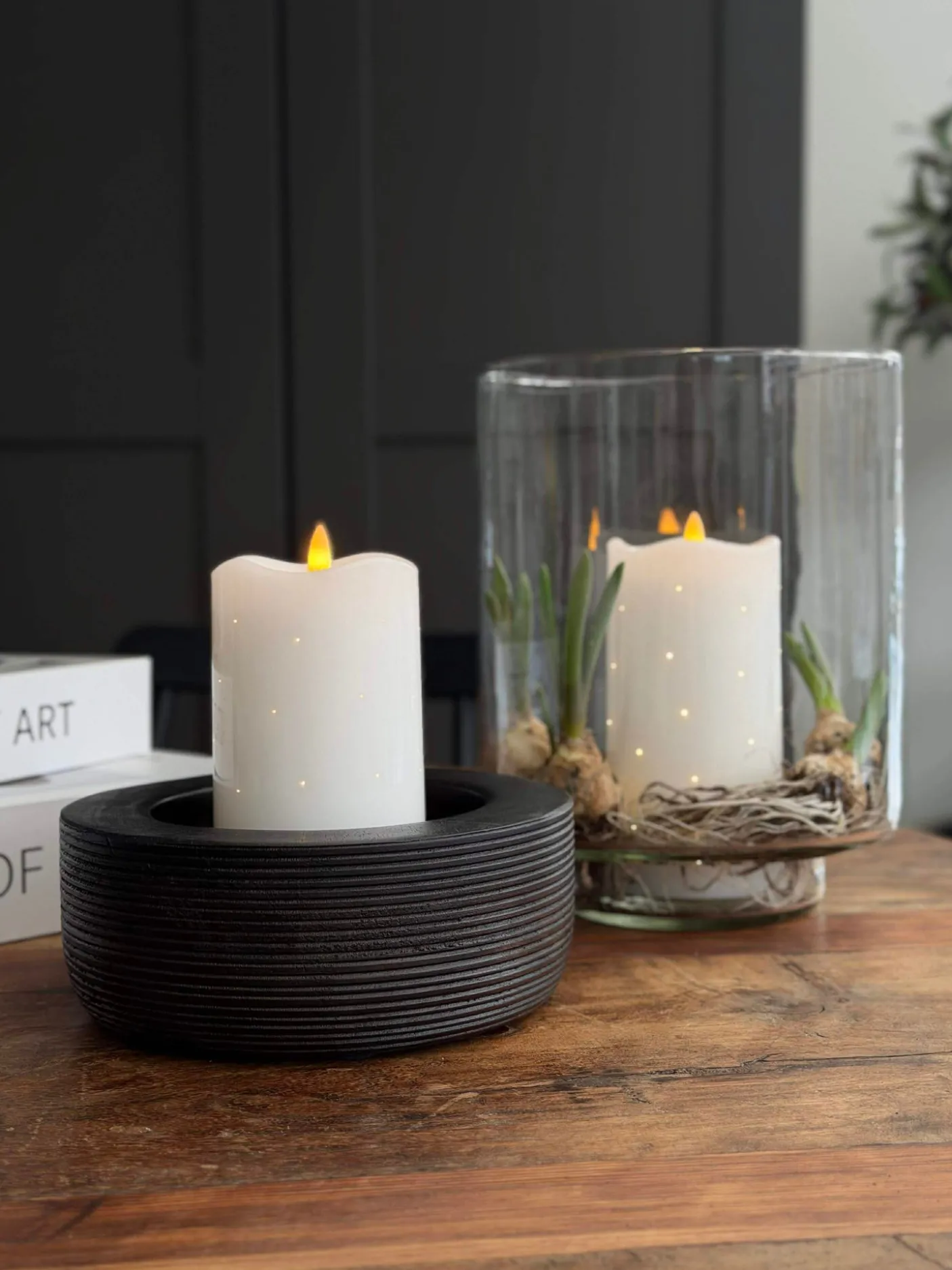 Lysestage lanterne