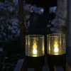 Lysestager solar - Sæt af 2 stk.