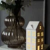 Lyshus med led - Porcelæn