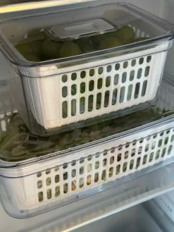 Madopbevaring med dræn - 3600ml