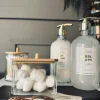 Makeup organizer - Akryl med bambuslåg