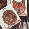 Malebog for voksne - Animal MIX
