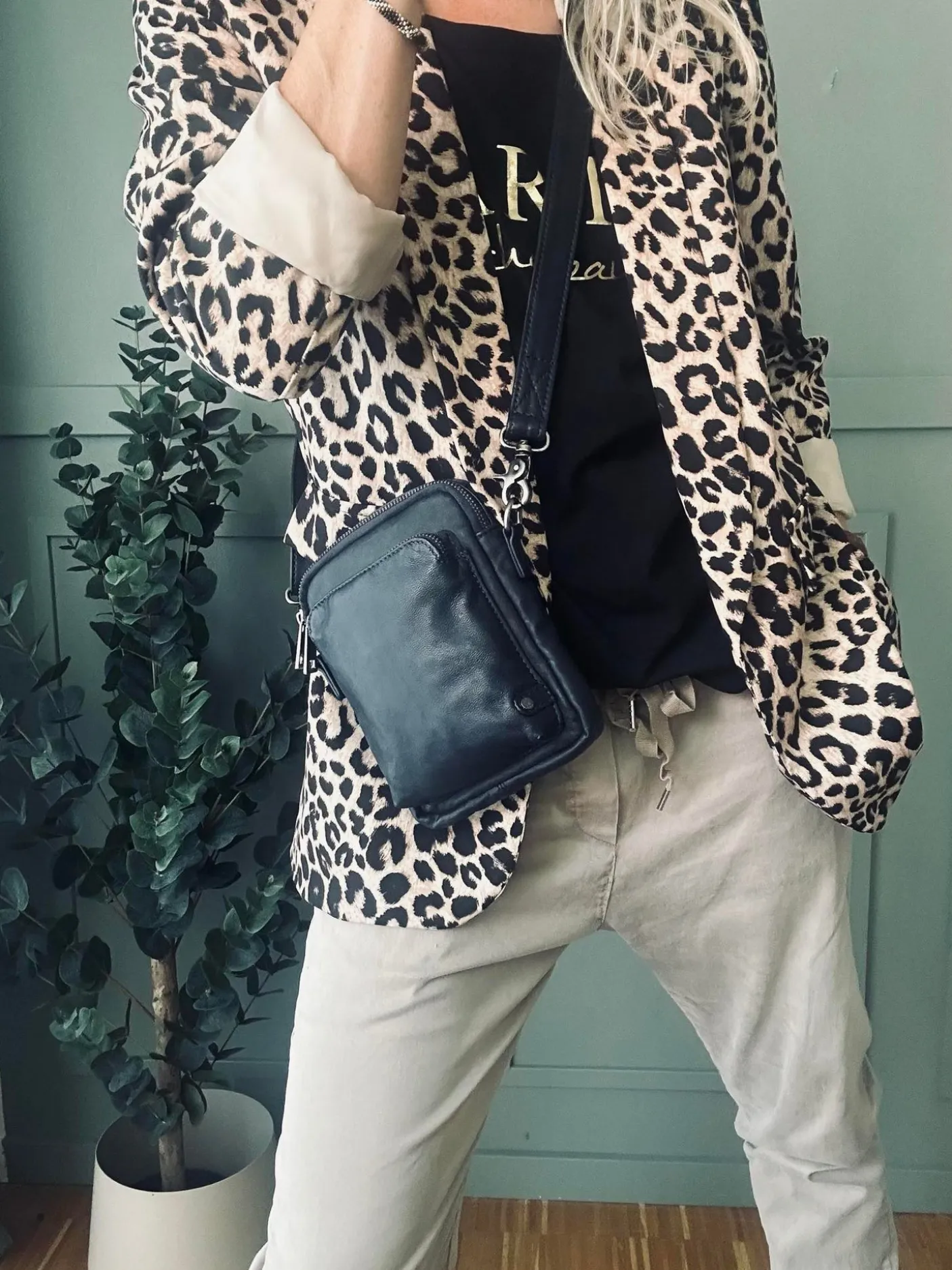 Mobiltaske Navy