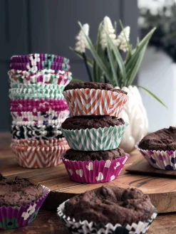 Muffinforme 60 stk - Color mix