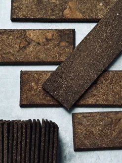 Mursten Brown - Natur pakke med 62 stk