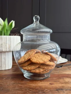 Opbevaringsglas med låg