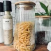 Opbevaringsglas med trælåg 1400 ml