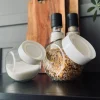 Opbevaringsglas 500ml - Hvid låg