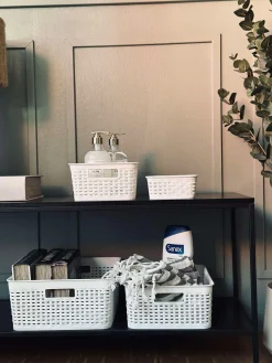 Opbevaringskasse Mille white - Mini