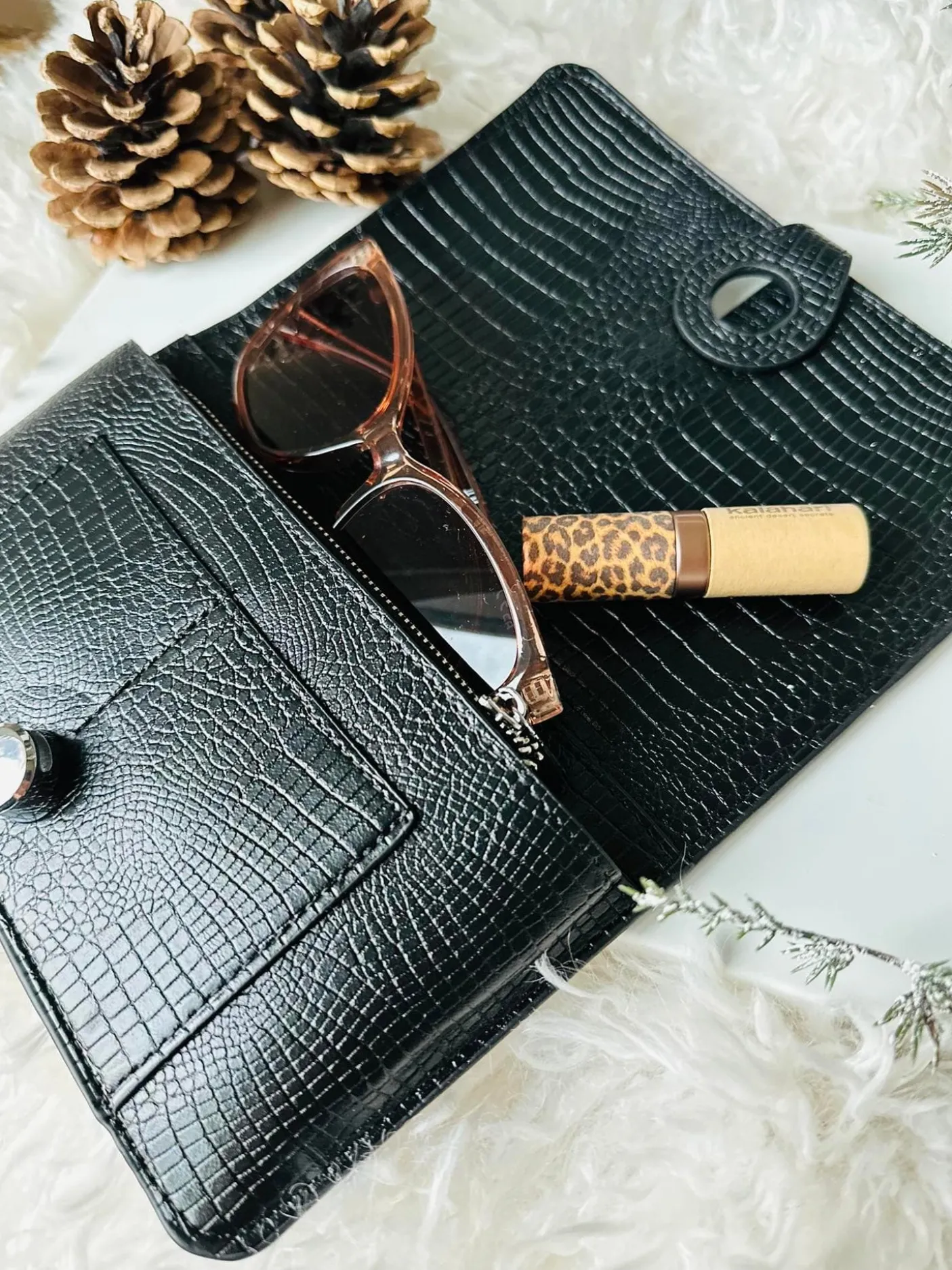 Organiser m. Pung MONET Black