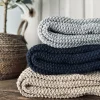 Plaid Perlestrik - Navy