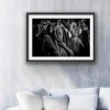 Plakat Black and white poster - 50x70 cm